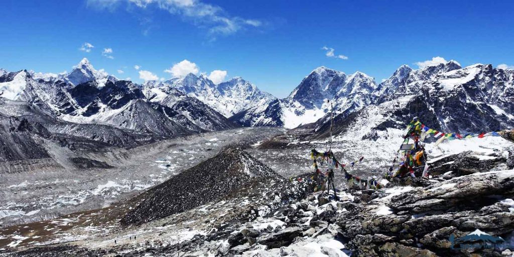View From Kalapatthar 5550 m, View Point of Everest
